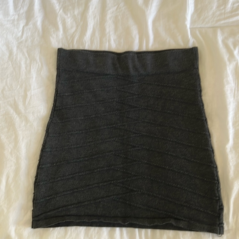 High waisted mini skirt, medium